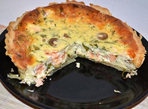 Пай със сьомга по финландски