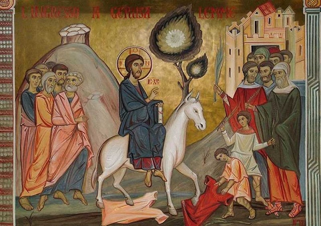 Вход Господен в Йерусалим – след него е Страстната седмица