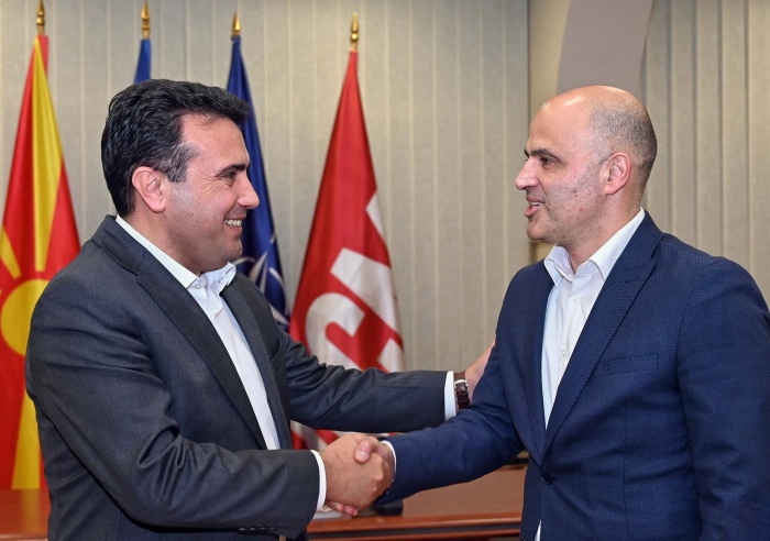 Премиерът на Македония Зоран Заев предаде председателството на партията СДСМ на Димитър Ковачевски