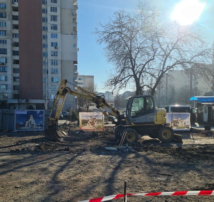 Св. патриарх Евтимий Търновски / Започна строителство на новaта църква в столичния квартал „Люлин” (ВИДЕО)