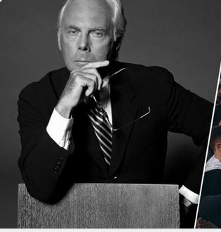 Дизайнерът Джорджо Армани отдаде почит на страдащите в Украйна