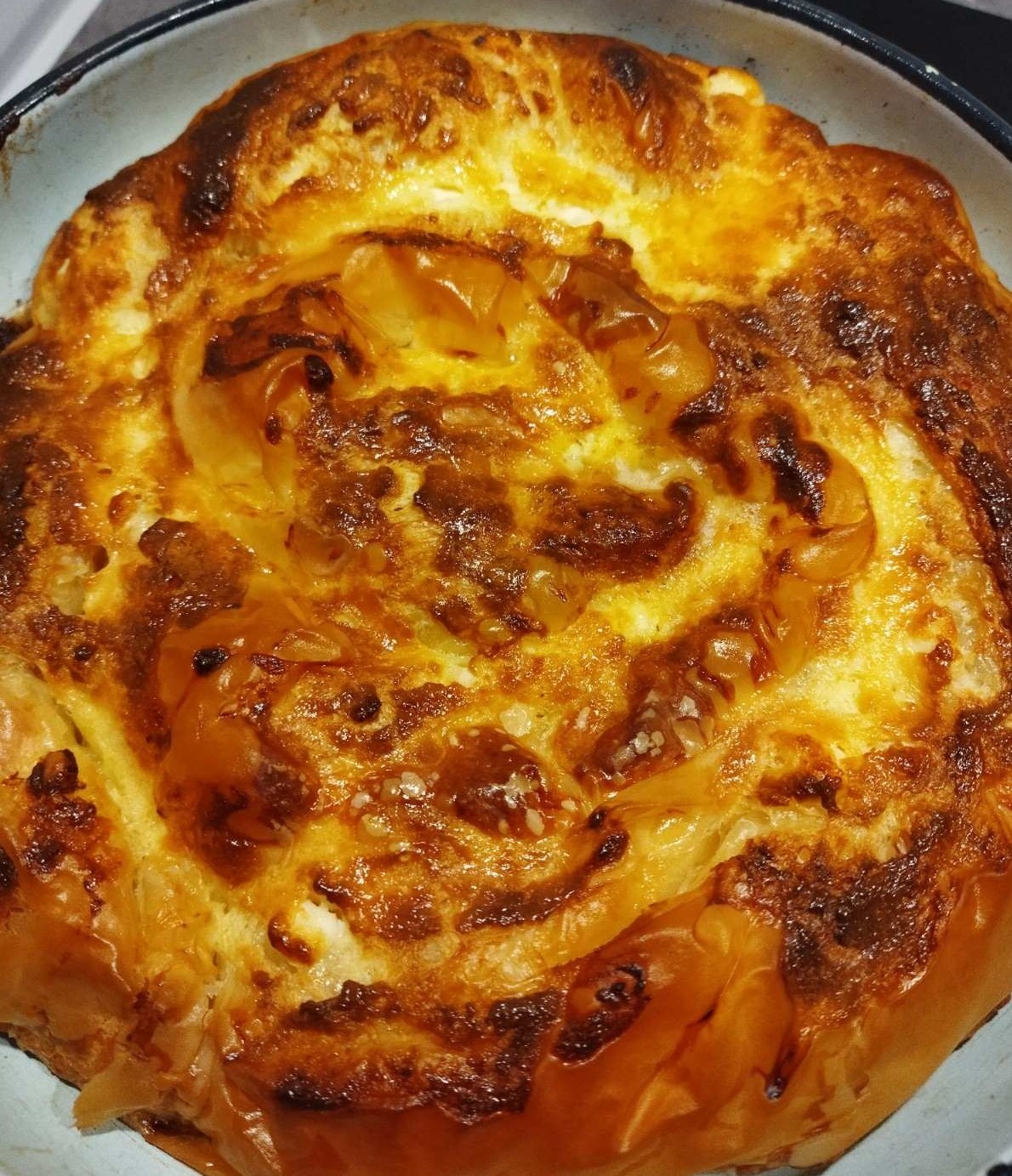 Баница с готови кори