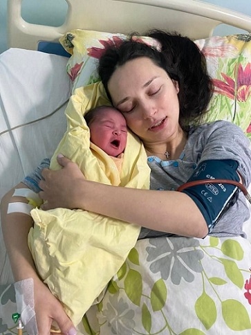 Родиха се първите бебета на украински бежанки