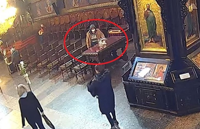 Откраднаха кутия с дарения за Украйна от храм „Света Неделя” в София (ВИДЕО)