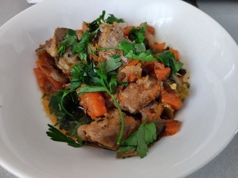     Кавърма с пилешко