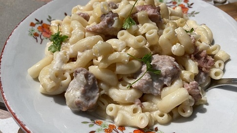 Макарони с кайма