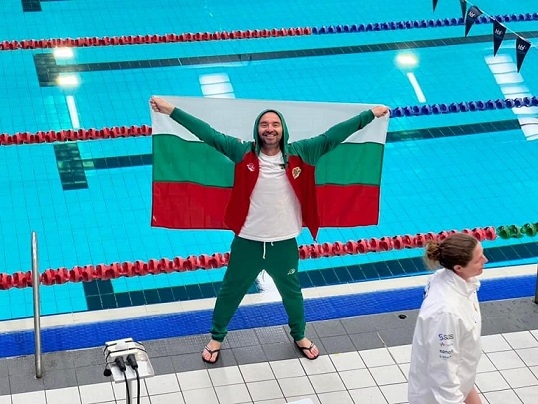 Трансплантираният Георги Пеев първи на брус в Австралия