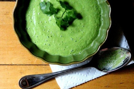 Зелена супа гаспачо