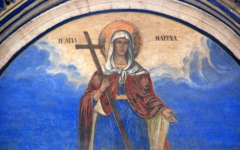 Света Марина е покровителка на змиите