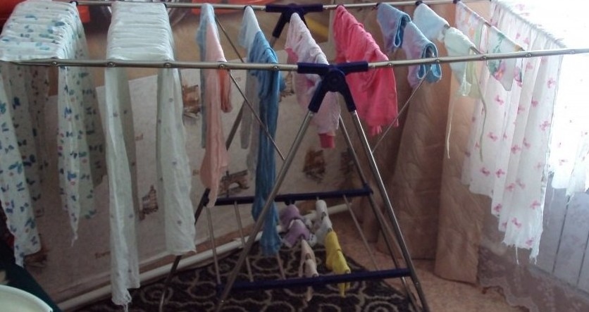 Сушенето на дрехи в стаята разболява