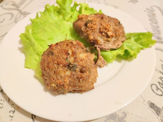 Пуешки кюфтета на фурна