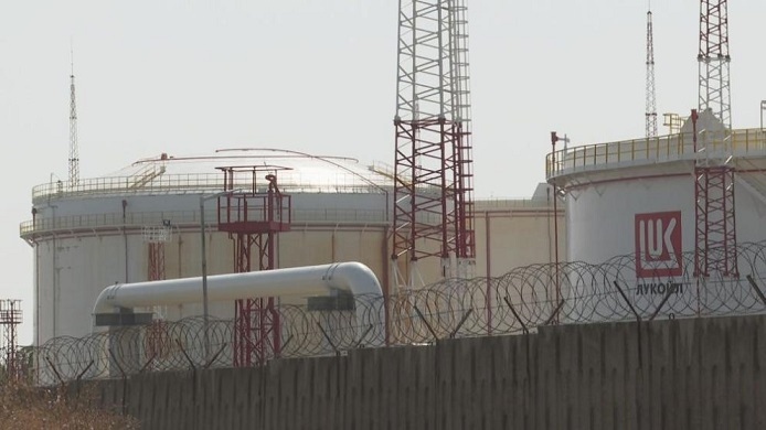 Пожар край „Лукойл-Нефтохим“ в Бургас