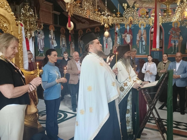 Европейски дипломати посетиха Гигинския манастир (ГАЛЕРИЯ)