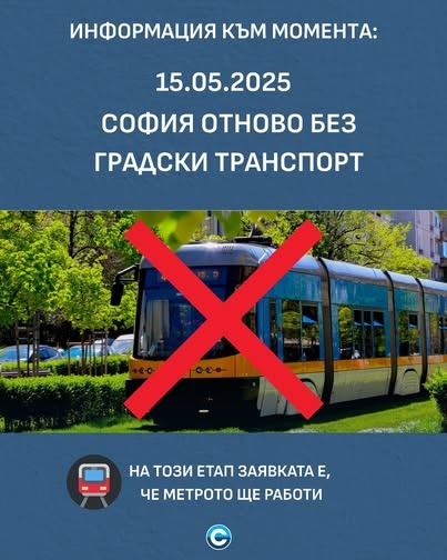 Втори ден транспортна блокада на София