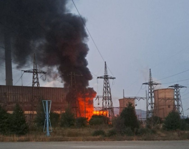 Пожар в ТЕЦ \