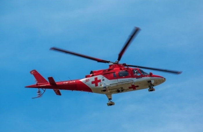 Транспортираха с хеликоптер дете с усложнения от грип тип А