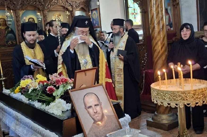 Кричим изпрати убития Георги Кузев във вечния му дом