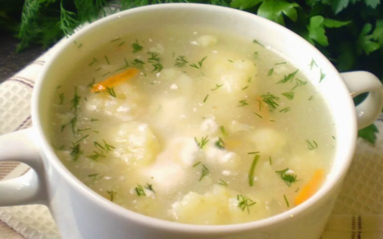 Супа от карфиол