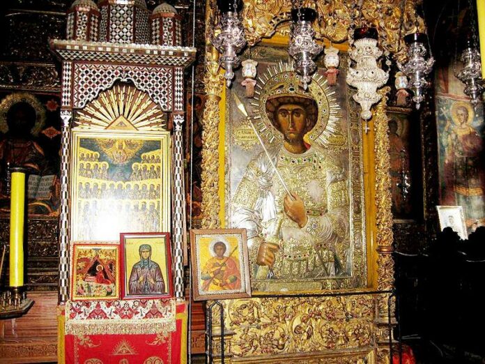 Фануилката икона на св. георги в Зографския манастир Следвай ме - Вяра