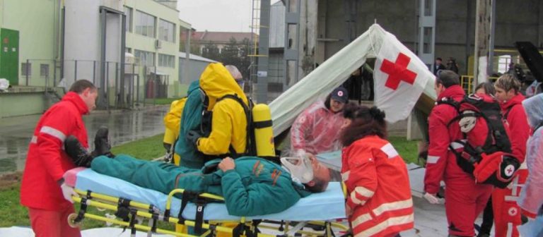 Мащабно учение на БЧК с екипи за действие при бедствия