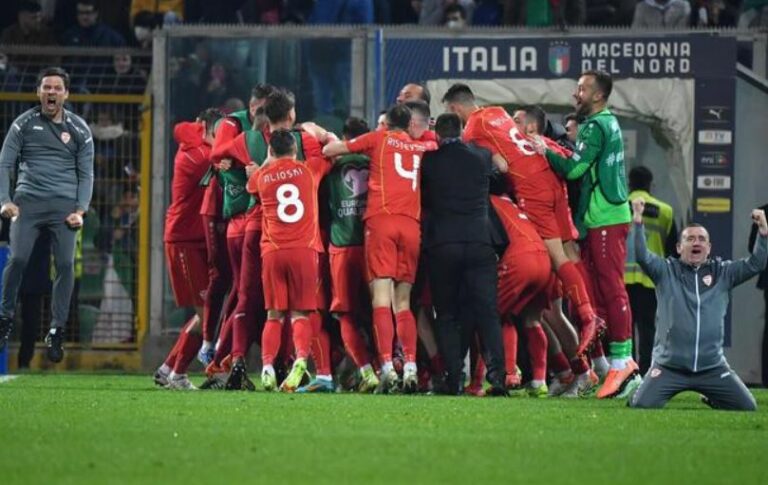 Италия няма да играе на Световното първенство, Македония шокира шампиона!
